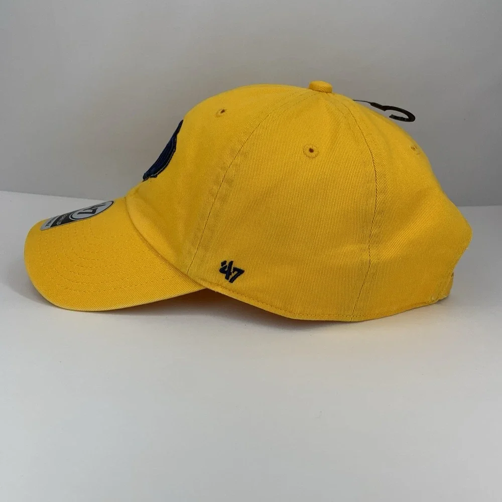 UCO Hat University Central Oklahoma '47 Gold Adjustable Strap Baseball Cap NEW